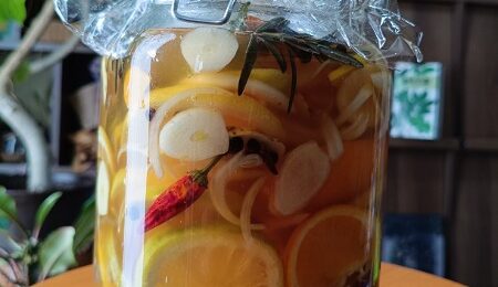 ファイヤーサイダー漬け込んだ直後