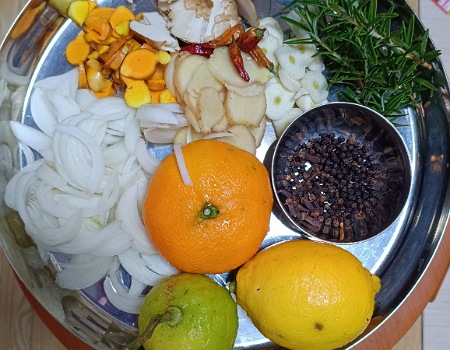 ファイヤーサイダーの材料